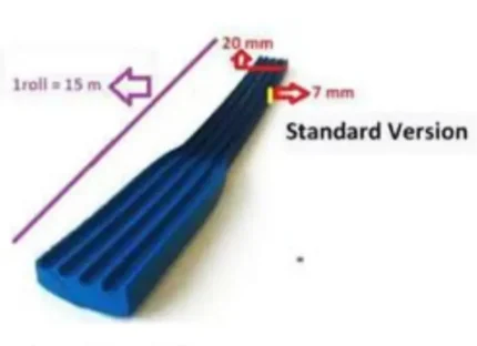 hydrophilic water stop size